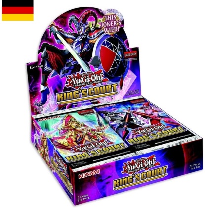 JCC - Booster "King's Court" - Yu-Gi-Oh! (DE) (24 boosters)