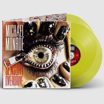 Michael Monroe (Hanoi Rocks) - Sensory Overdrive (2022 Reissue, Yellow Vinyl, 2 LPs)