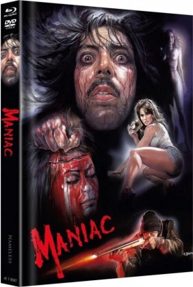 Maniac (1980) (Cover C, Limited Edition, Mediabook, Uncut, 4K Ultra HD + 3 Blu-rays + DVD + CD)