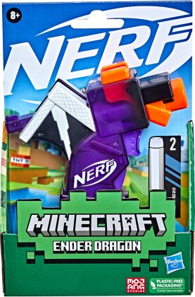Nerf MicroShots Minecraft ass. - 3-fach ass., kleiner Blaster,