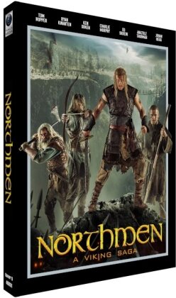 Northmen - A Viking Saga (2014) (Cover D, Limited Edition, Mediabook, 2 Blu-rays + DVD)