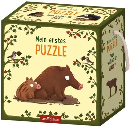 Mein erstes Puzzle: Wer wohnt im Wald? - 22-teilig