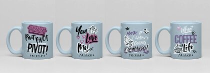 Friends: Doodle - Espresso Mug Set
