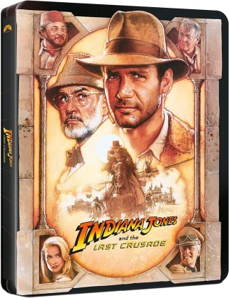 Indiana Jones and the Last Crusade (1989) (Édition Limitée, Steelbook, 4K Ultra HD + Blu-ray)