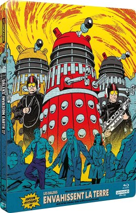 Les Daleks envahissent la terre (1966) (Limited Edition, Steelbook, 4K Ultra HD + Blu-ray)