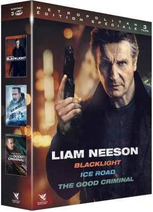 Liam Neeson - Blacklight / Ice Road / The Good Criminal (3 DVDs)