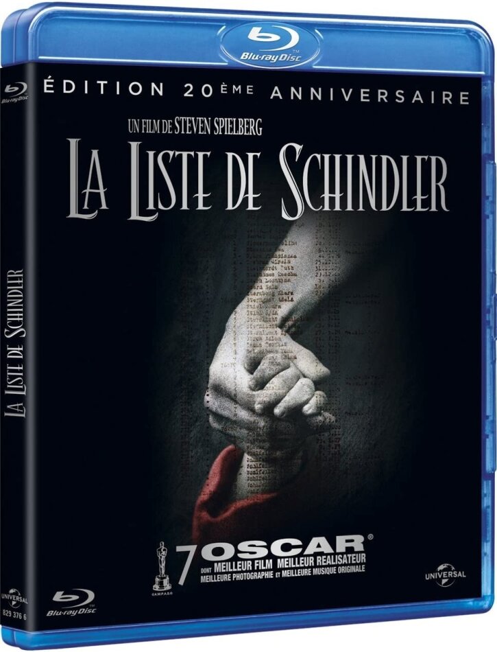 La Liste de Schindler (1993) (Édition 20ème Anniversaire)