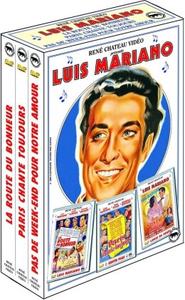 Luis Mariano - La route du bonheur / Pas de week-end pour notre amour / Paris chante toujours (3 DVDs)