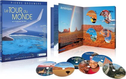 Le tour du monde en 16 escales de rêve (16 DVD)