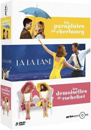 Les parapluies de Cherbourg / La La Land / Les demoiselles de Rochefort (3 DVDs)