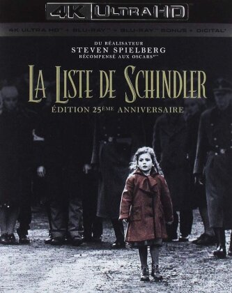 La liste de Schindler (1993) (4K Ultra HD + Blu-ray)