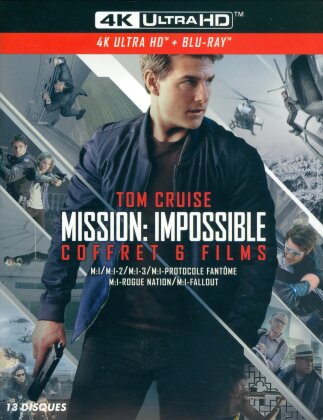 Mission: Impossible 1-6 - Coffret 6 Films (6 4K Ultra HDs + 7 Blu-rays)