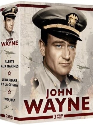 John Wayne - Alerte aux marines + Iwo Jima + Le Barbare et la Geisha (3 DVDs)