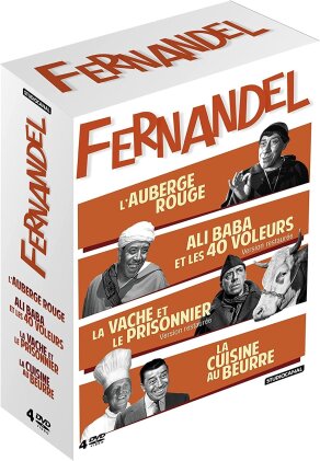 Fernandel - L'auberge rouge / Ali Baba et les 40 voleurs / La vache et le prisonnier / La cuisine au beurre (4 DVD)