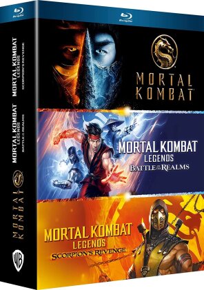 Mortal Kombat (2021) / Mortal Kombat Legends - Scorpion's Revenge & Battle of the Realms (3 Blu-rays)