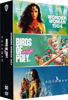 Wonder Woman 1984 (2020) / Birds of Prey et la fantabuleuse histoire de Harley Quinn (2020) / Aquaman (2018) (3 DVD)