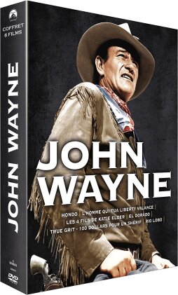 John Wayne - Hondo / L'homme qui tua Liberty Valance / Les 4 fils de Katie Elder / El Dorado / True Grit / Rio Lobo (6 DVD)
