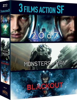 3 films action SF - 2067 / Monsters of Man / Blackout (3 Blu-rays)