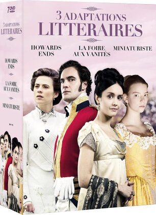 3 adaptations de chefs-d'oeuvre littéraires - Howard Ends / La foire aux vanités / Miniaturiste (7 DVD)