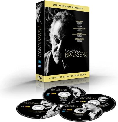 Georges Brassens - 3 émissions (4 DVD + Libretto)