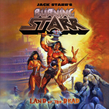 Jack Starr's Burning Starr - Land Of The Dead - (2011) (2022 Reissue, Globalrock)