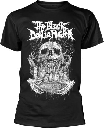 Black Dahlia Murder - Everblack Front/Back Print (T-Shirt Unisex Tg. L)