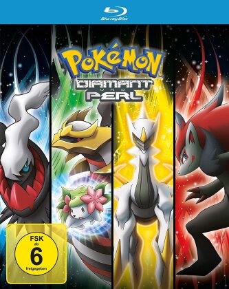Pokémon: Diamant und Perl - 4 Movie Collection (4 Blu-ray)