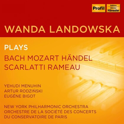 Yehudi Menuhin, Artur Rodzinski, Eugène Bigot, Johann Sebastian Bach (1685-1750), … - Wanda Landowska Plays (10 CD)