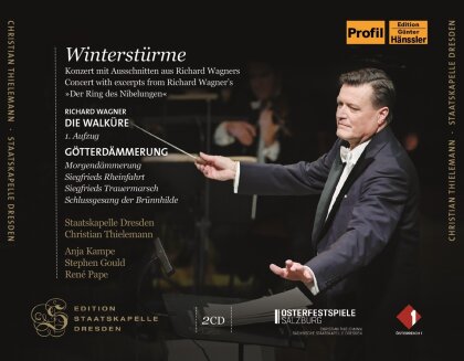 Staatskapelle Dresden, Anja Kampe, Stephen Gould, René Pape, … - Winterstürme (2 CDs)