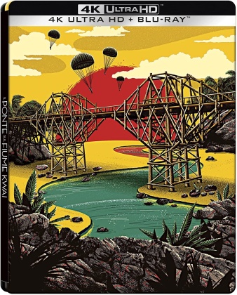 Il ponte sul fiume Kwai (1957) (Edizione 65° Anniversario, Steelbook, 4K Ultra HD + Blu-ray)