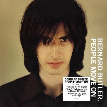 Bernard Butler - People Move On (2022 Reissue, Black Vinyl, 140 Gramm, Demon/Edsel, 2 LPs)