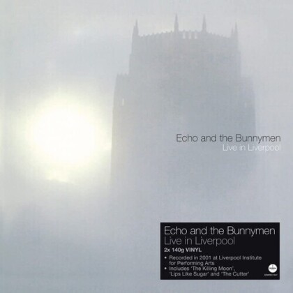 Echo & The Bunnymen - Live In Liverpool (2022 Reissue, Black Vinyl, 140 Gramm, Demon/Edsel, 2 LPs)