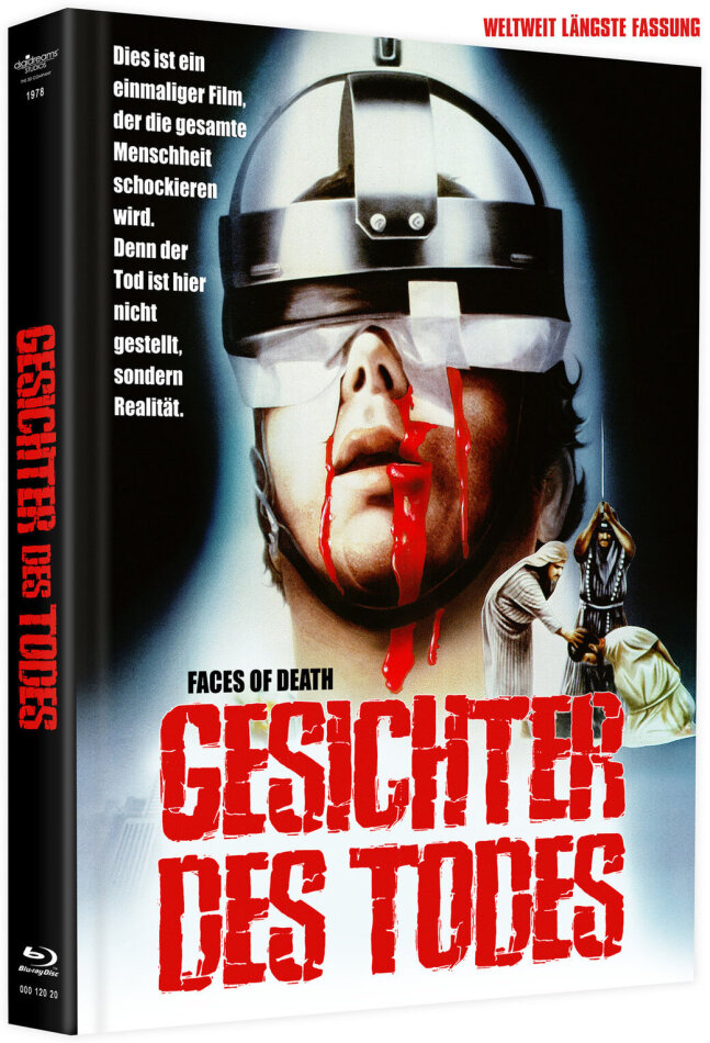 Gesichter des Todes (1978) (Cover B, Limited Edition, Mediabook, Blu-ray + 2 DVDs)