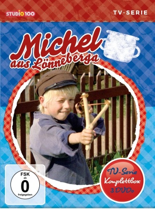 Michel aus Lönneberga - TV-Serien Komplettbox (Softbox, 3 DVD)