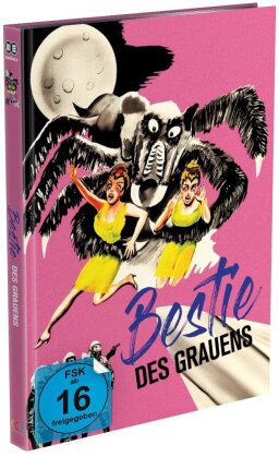 Bestie des Grauens (1958) (Cover C, b/w, Limited Edition, Mediabook, Blu-ray + DVD)