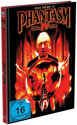 Phantasm 4 - Das Böse 4 - Oblivion (1998) (Cover A, Limited Edition, Mediabook, Uncut, Blu-ray + 2 DVDs)