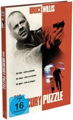 Das Mercury Puzzle (1998) (Cover B, Édition Limitée, Mediabook, Blu-ray + DVD)