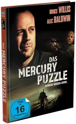 Das Mercury Puzzle (1998) (Cover C, Limited Edition, Mediabook, Blu-ray + DVD)
