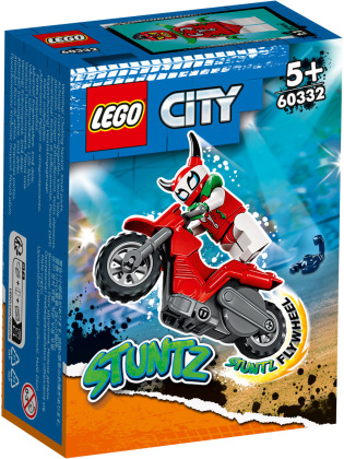 Lego: 60332 - City Stuntz - Stunt Bike Scorpione Spericolato