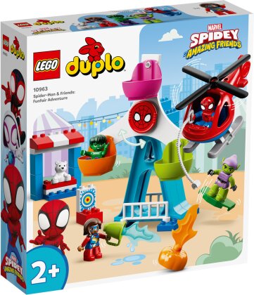 Lego: 10963 - Duplo Super Heroes - Spider-Man E I Suoi Amici: Avventura Al Luna Park