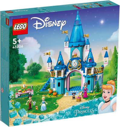 Lego: 43206 - Principesse Disney - Il Castello Di Cenerentola E Del Principe Azzurro