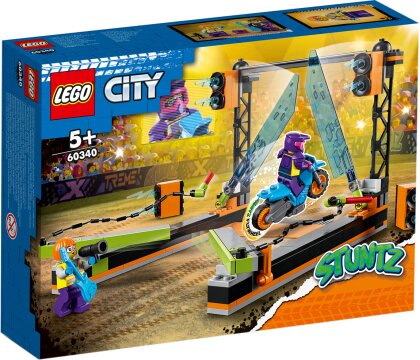 Lego: 60340 - City Stuntz - Sfida Acrobatica Delle Lame