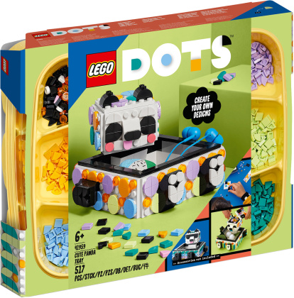 Panda Ablageschale - Lego Dots, 517 Teile,
