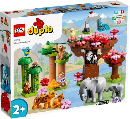 Wilde Tiere Asiens - Lego Duplo, 117 Teile,