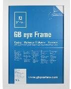GBEYE: MDF White Frame - A3 - 29.7 x 42 cm