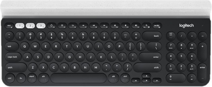 LOGITECH Multi-Device Keyboard K780, Bluetooth, 2.4GHZ, US