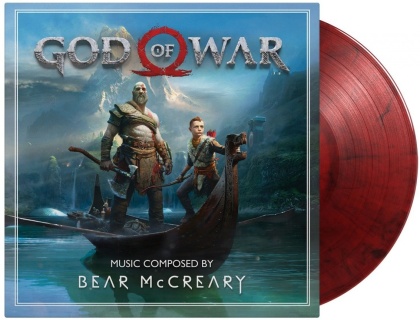 Bear McCreary - God Of War - OST (2022 Reissue, Music On Vinyl, Limited to 1000 Copies, Red/Black Vinyl, 2 LPs)