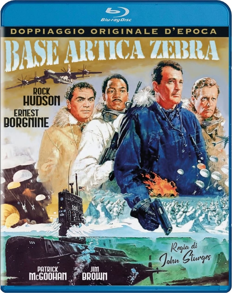 Base Artica Zebra (1968) (Doppiaggio Originale D'epoca)