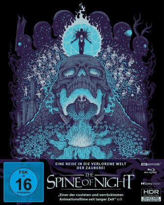 The Spine of Night (2021) (Édition Limitée, Mediabook, 4K Ultra HD + Blu-ray)