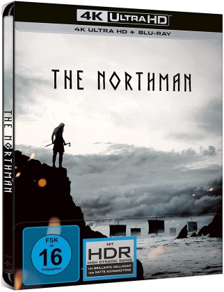 The Northman (2022) (Edizione Limitata, Steelbook, 4K Ultra HD + Blu-ray)